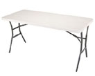 6 feet and 8 feet Rectangle Table Price $5.00 Delivery Charge 1.50/Table